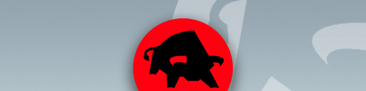PREFA Logo auf grauem Hintergrund 