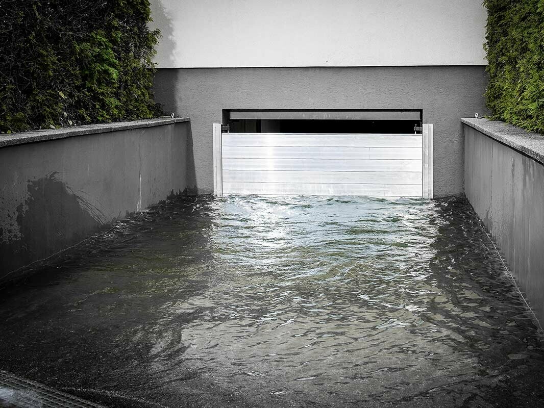 PREFA Hochwasserschutz