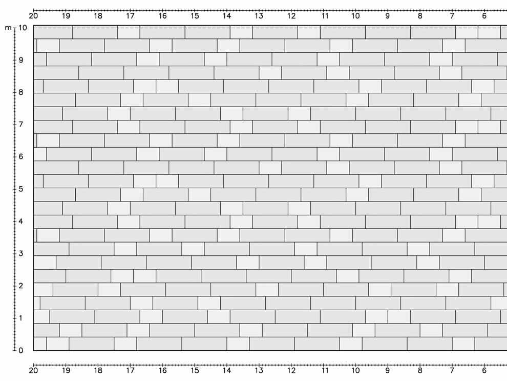 Esempio di installazione del pannello per tetti PREFA FX.12 - Variante 1