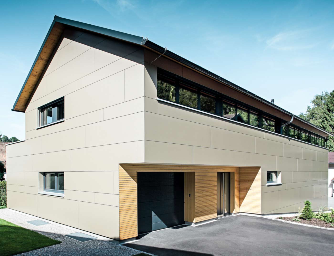 Aluminium Verbundplatte Prefa