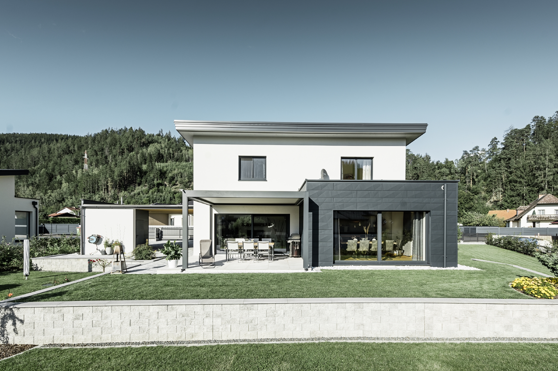 Zubau mit Siding.X PREFA